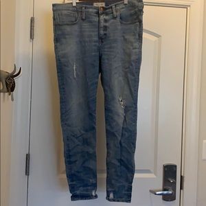 Madewell 9” High-Rise Skinny Jeans